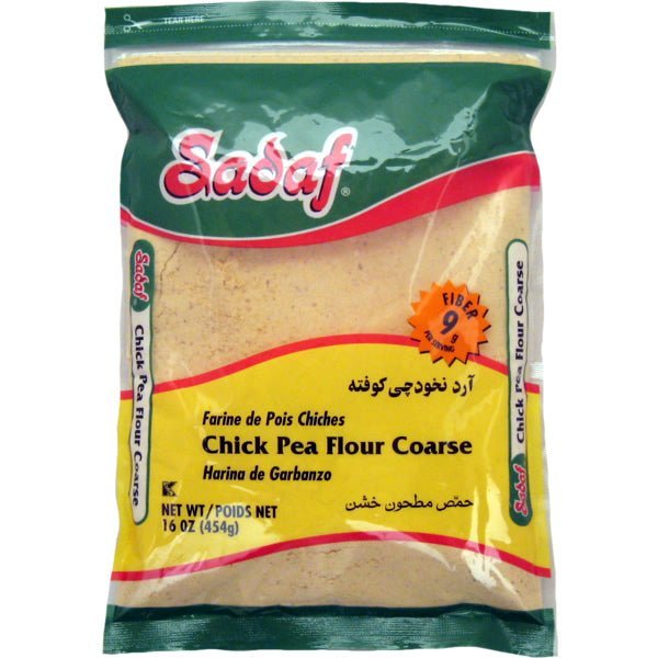 Sadaf Chickpea Flour | Coarse - 16 oz. - soofercoinc