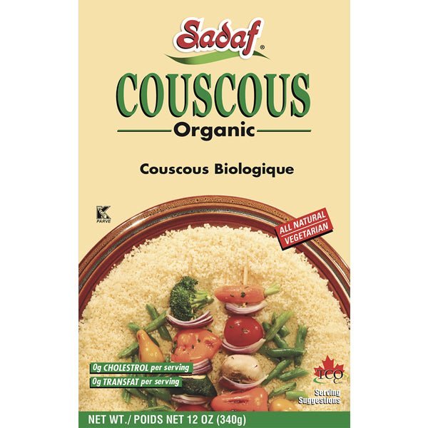 Sadaf Couscous | Organic - 12 oz. - soofercoinc