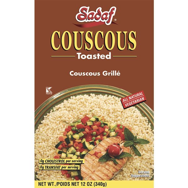 Sadaf Couscous | Toasted - 13 oz. - soofercoinc