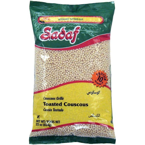 Sadaf Couscous | Toasted - 22 oz. - soofercoinc