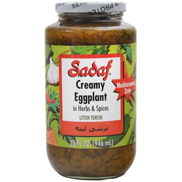 Sadaf Creamy Eggplant | Litteh Torshi - 32 fl oz - Sadaf.comSadaf18 - 3012