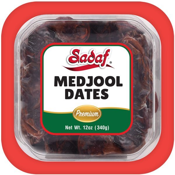 Sadaf Premium Medjool Dates | Large - 12 oz - soofercoinc