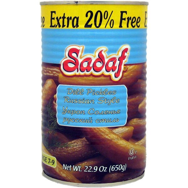 Sadaf Dill Pickles | Russian Style - 22.9 oz. - soofercoinc