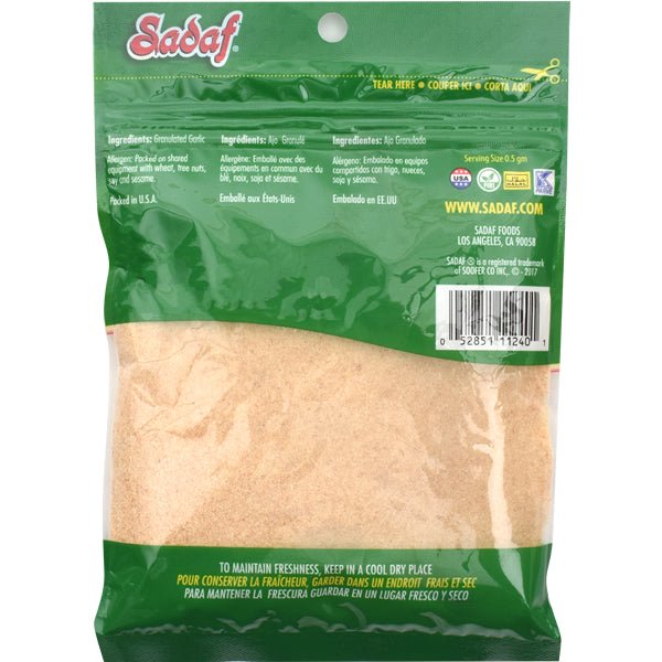 Sadaf Dried Garlic | Granulated - 4 oz - Sadaf.comSadaf11 - 1240