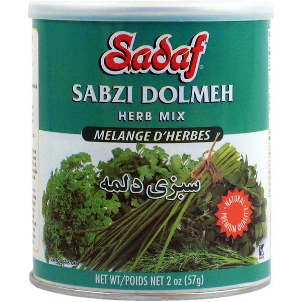 Sadaf Dried Herbs Mix | Sabzi Dolmeh - 2 oz - soofercoinc