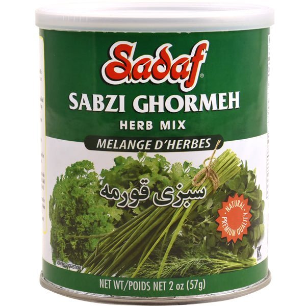 Sadaf Dried Herbs Mix | Sabzi Ghormeh - 2 oz - soofercoinc