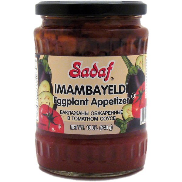 Sadaf Eggplant Appetizer | Imambayeldi - 19 oz. - soofercoinc