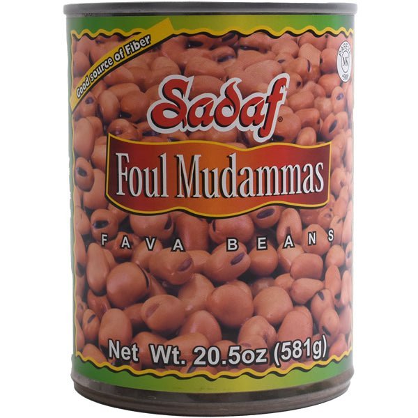 Sadaf Fava Beans (Foul Mudammas) | Canned - 20.5 oz. - soofercoinc