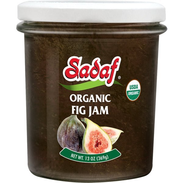 Sadaf Fig Jam | Organic - 13 oz. - soofercoinc