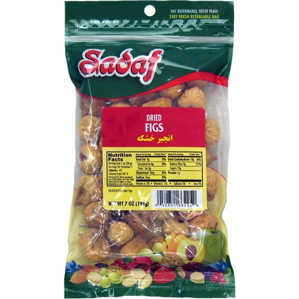 Sadaf Figs | Dried - 7 oz. - soofercoinc