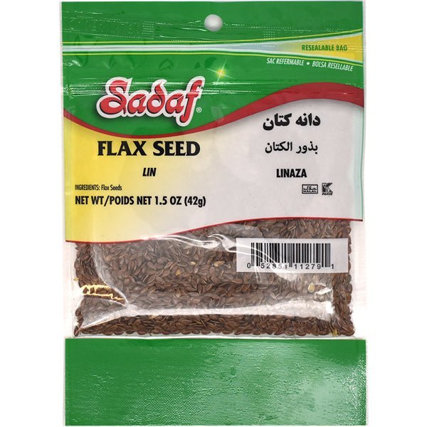 Sadaf Flax Seeds - 1.5 oz - soofercoinc