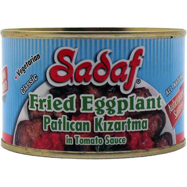 Sadaf Fried Eggplant in Tomato Sauce | Patlican Kizartma - 14 oz. - soofercoinc