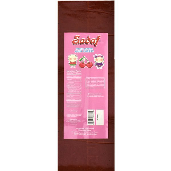 Sadaf Fruit Layers | Sour Cherry 113g - soofercoinc