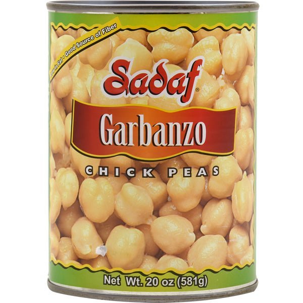 Sadaf Garbanzo Beans | Canned - 20 oz. - soofercoinc