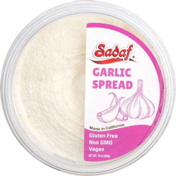 Sadaf Garlic Spread - 10 oz. - soofercoinc