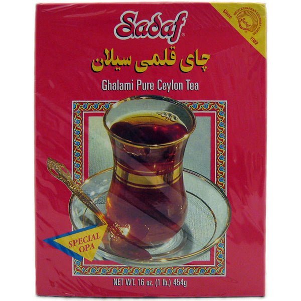 Sadaf Ghalami Pure Ceylon Tea | Loose Leaf - 16 oz - soofercoinc