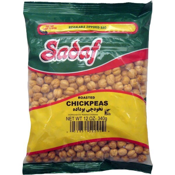 Sadaf Golden Chickpeas | Roasted - 12 oz. - soofercoinc