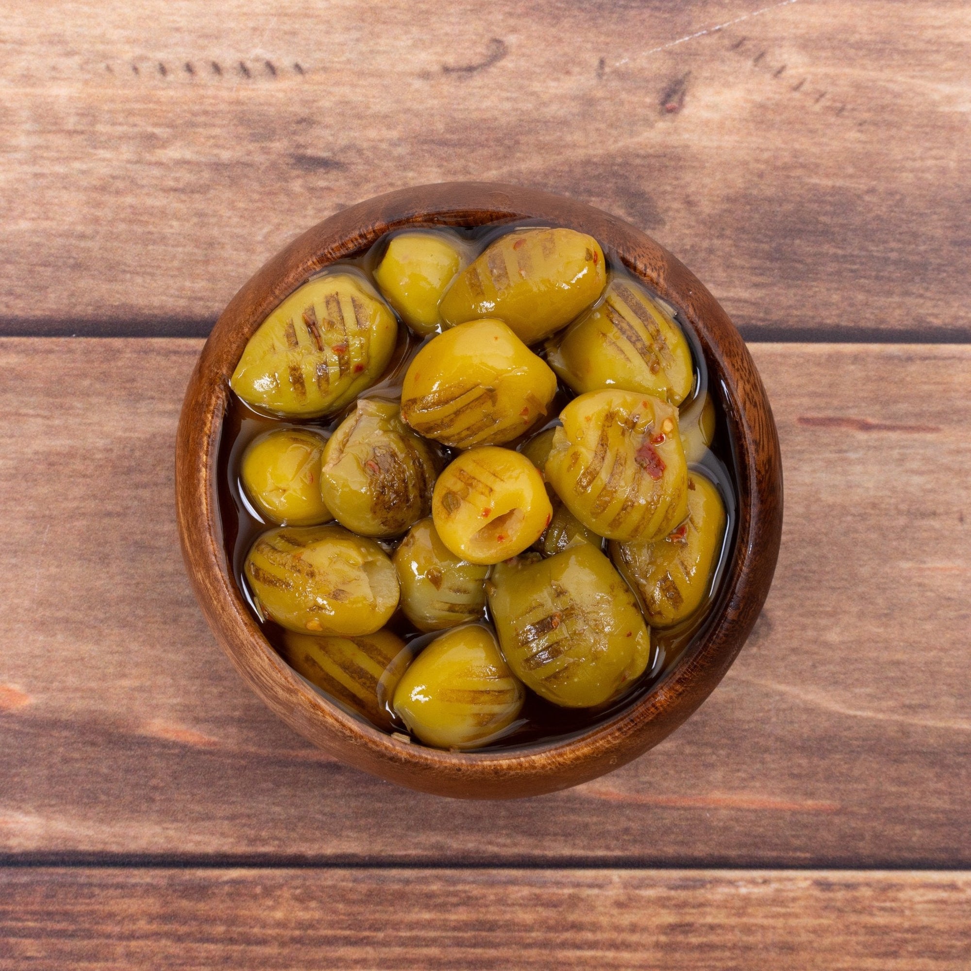 Sadaf Green Olives | Grilled - 9.5 oz - soofercoinc