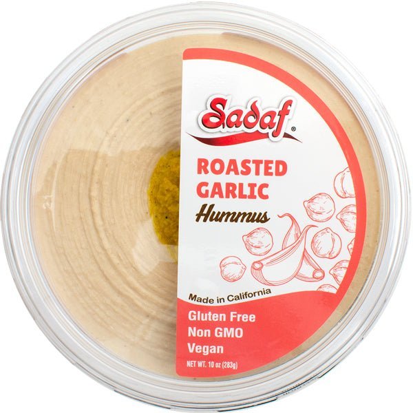 Sadaf Hummus | Roasted Garlic - 10 oz. - soofercoinc