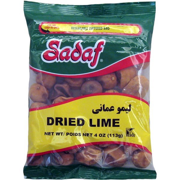 Sadaf Jumbo Dried Lime | Jumbo Lemon Omani - 4 oz - soofercoinc