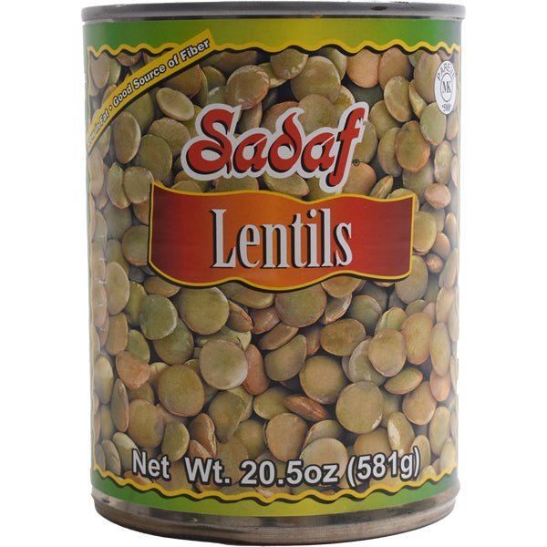 Sadaf Lentils | Canned - 20.5 oz. - soofercoinc