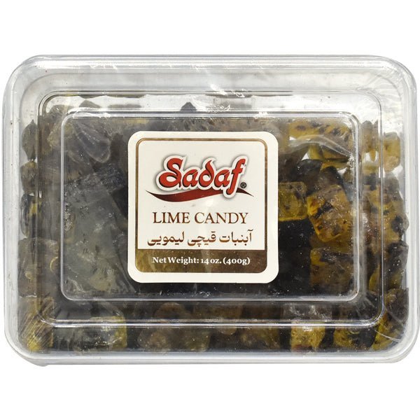 Sadaf Lime Candy | Abnabat Ghaichi Lime 14 oz - soofercoinc