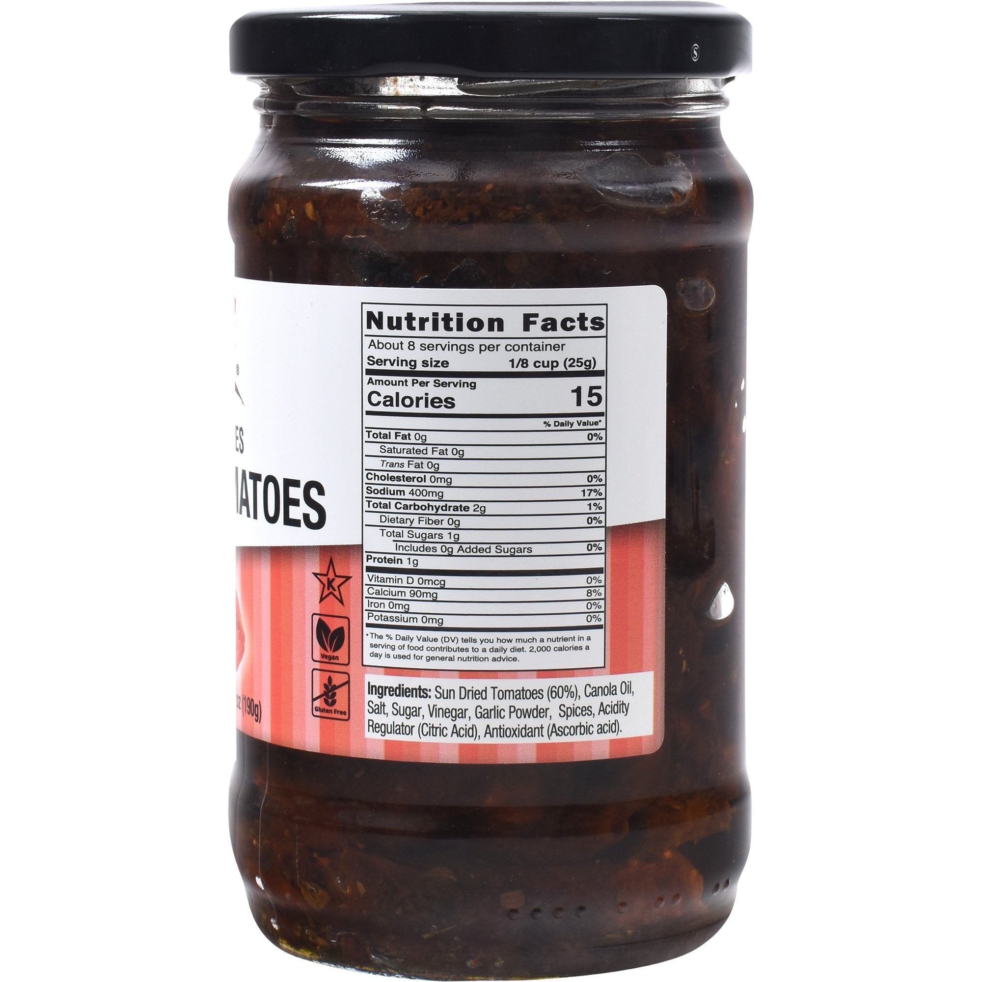 Sadaf Marinated Sun Dried Tomatoes | Halves - 10.5 oz - soofercoinc