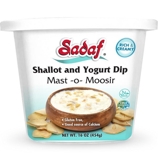 Sadaf Mast - o - Moosir | Shallot and Yogurt Dip - 16 oz - soofercoinc