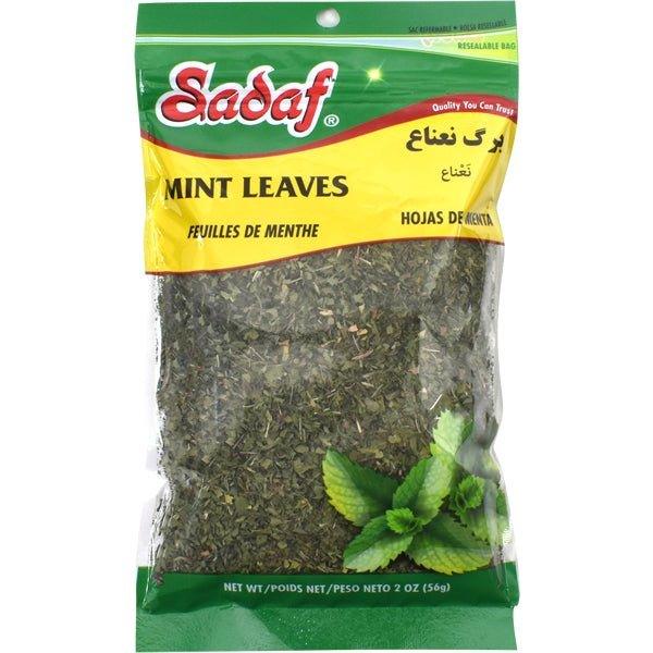 Sadaf Mint Leaves | Crushed - soofercoinc