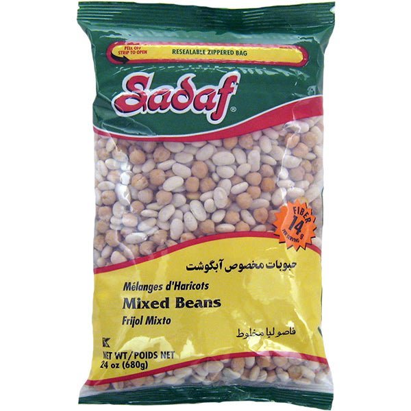 Sadaf Mixed Beans | Dried - 24 oz. - soofercoinc