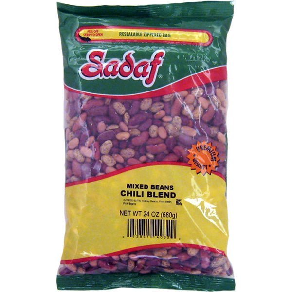 Sadaf Mixed Beans - Chili Blend | Dried - 24 oz. - soofercoinc