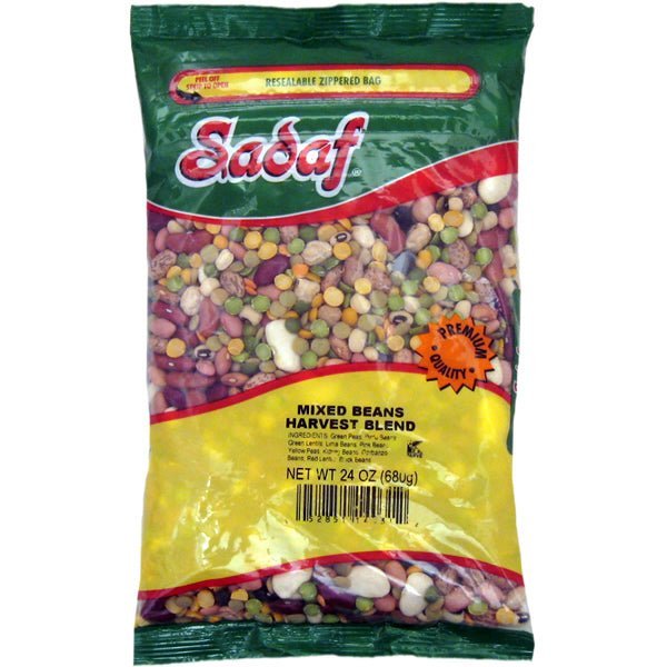 Sadaf Mixed Beans - Harvest Blend | Dried - 24 oz. - soofercoinc