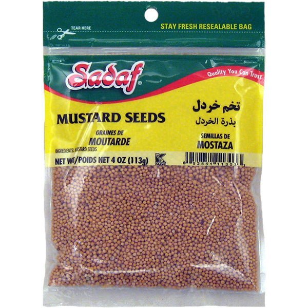 Sadaf Mustard Seeds - 4 oz - soofercoinc