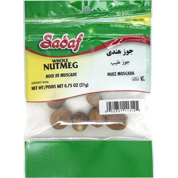 Sadaf Nutmeg | Whole - 0.75 oz - soofercoinc