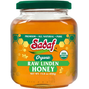 Sadaf Organic Raw Linden Honey | All Natural 15.8 oz - Sadaf.comSadaf33 - 5512