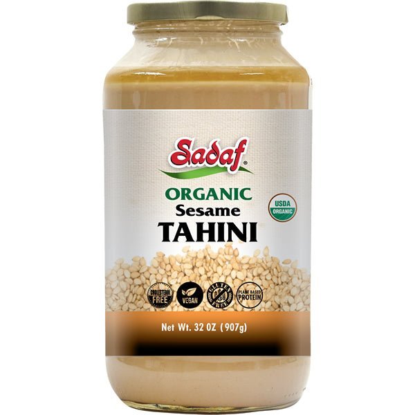 Sadaf Organic Sesame Tahini - 32 oz - Sadaf.com