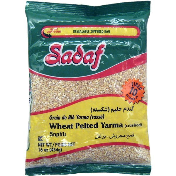 Sadaf Pelted Wheat (Yarma) | Crushed - 16 oz. - soofercoinc