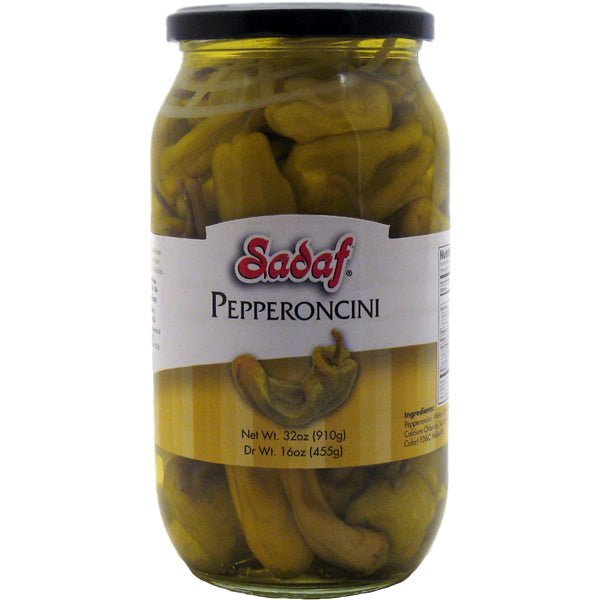 Sadaf Pepperoncini - 32 oz. - soofercoinc