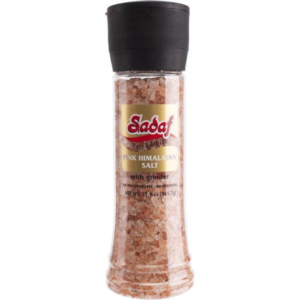 Sadaf Pink Himalayan Salt 13.75 oz | Grinder - soofercoinc