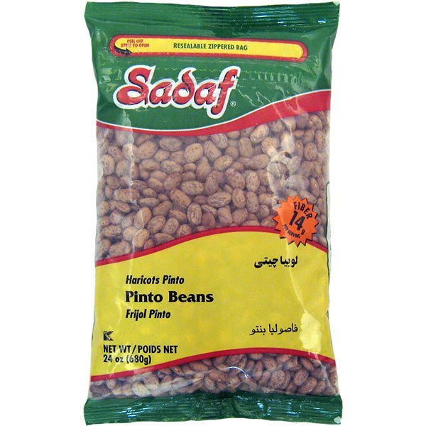 Sadaf Pinto Beans | Dried - 24 oz. - soofercoinc