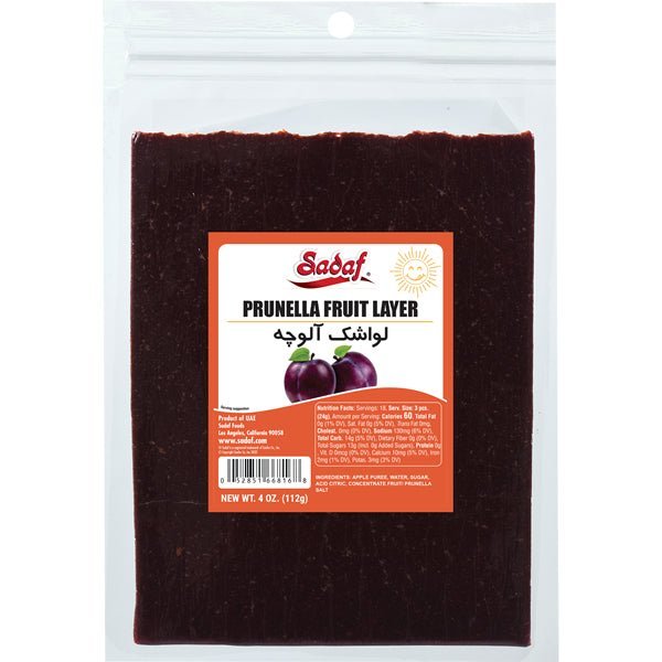 Sadaf Plum Fruit Layers | Lavashak - 4 oz - soofercoinc