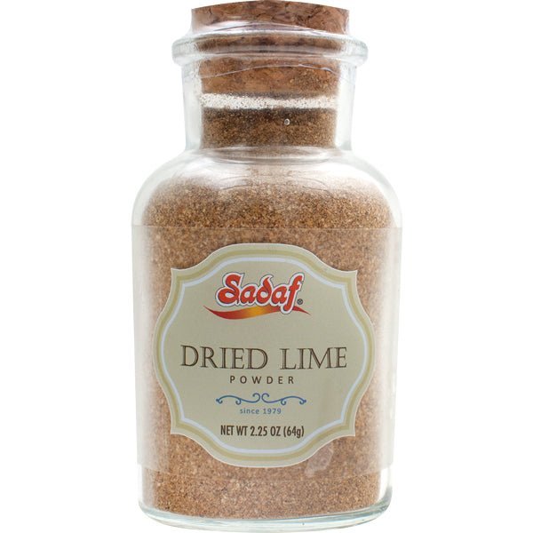 Sadaf Premium Dried Lime Powder | Glass Jar - 2.25 oz - soofercoinc