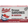 Sadaf Premium Moroccan Sardines | Harissa - 125g - soofercoinc