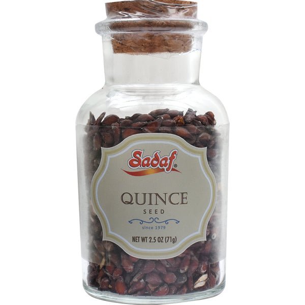 Sadaf Premium Quince Seeds | Glass Jar - 2.5 oz - soofercoinc