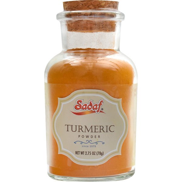 Sadaf Premium Turmeric Powder | Glass Jar - 2.75 oz - soofercoinc