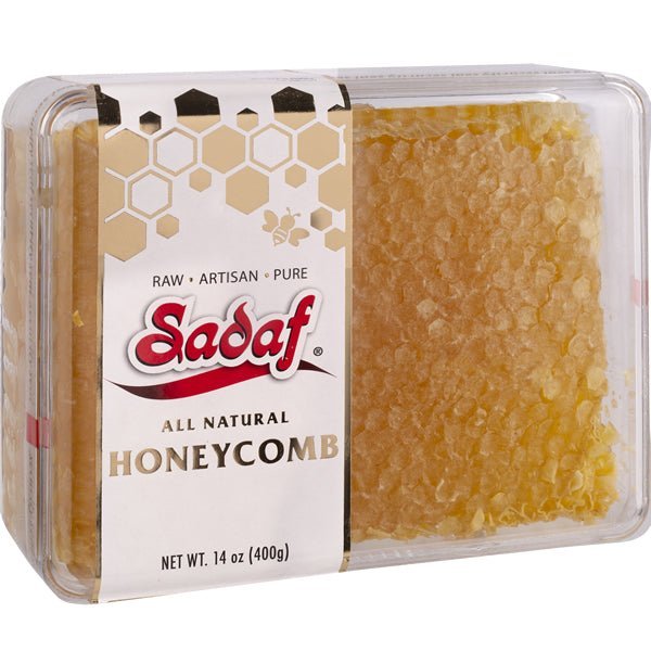 Sadaf Raw Grade A Honeycomb | Wildflower - 15.8 oz - soofercoinc