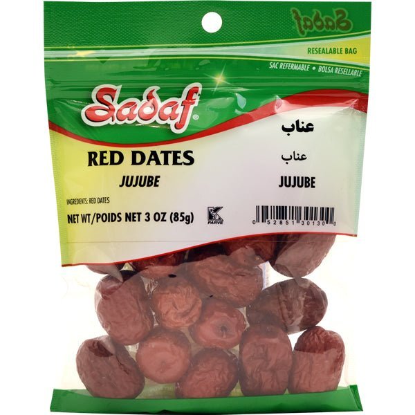 Sadaf Red Dates | Anab - 3 oz. - soofercoinc