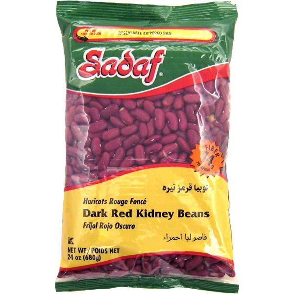 Sadaf Red Kidney Beans | Dark - 24 oz. - soofercoinc