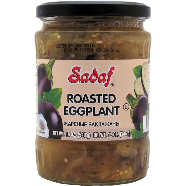 Sadaf Roasted Eggplant - 19 oz. - soofercoinc