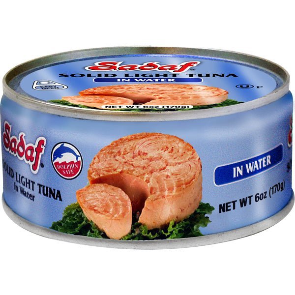 Sadaf Solid Light Tuna in Water - 6 oz. - soofercoinc